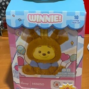 NWT Miniso | Winnie the Pooh “Naughty Pooh”   Plush Vinyl  Confirmed ROO